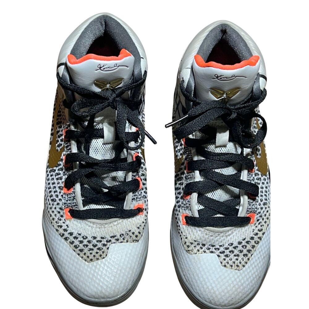 Nike Kobe 9 Elite Gold Fundamentals size 4 youth